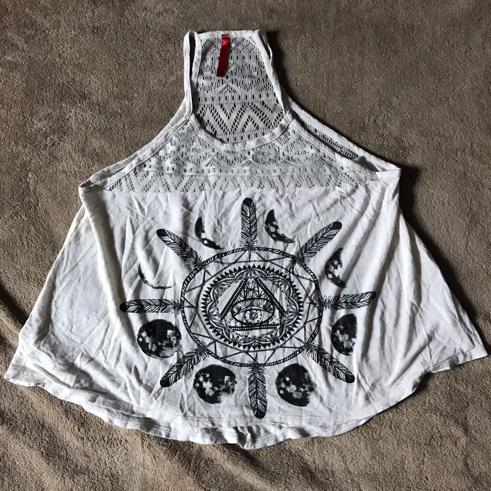 Boho crop top